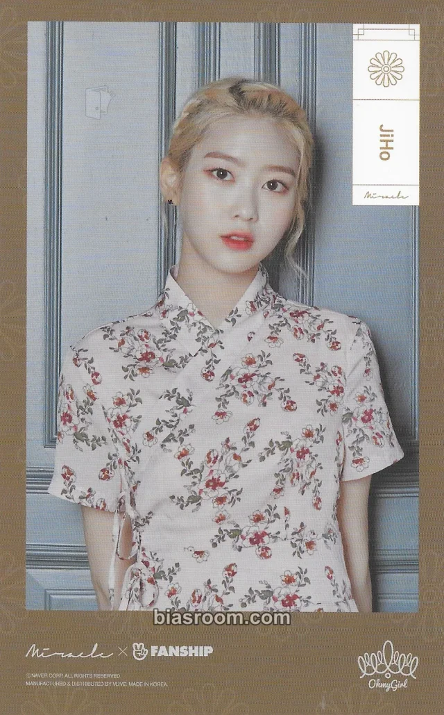 Jiho OH MY GIRL Oh My Girl 2nd Fanclub K-pop photocard