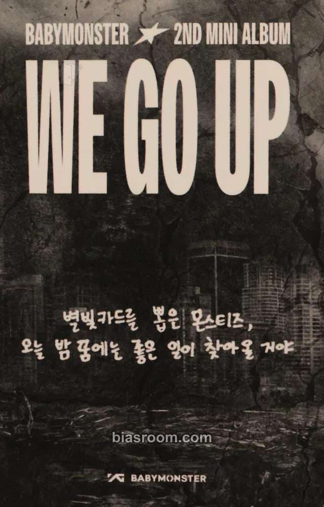 Photocard K-pop Rora BABYMONSTER WE GO UP