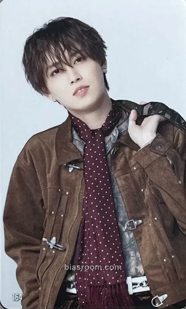 Photocard K-pop di Ruki Shiroiwa JO1 SHIBUYA109 × JO1 AUTUMN CAMPAIGN
