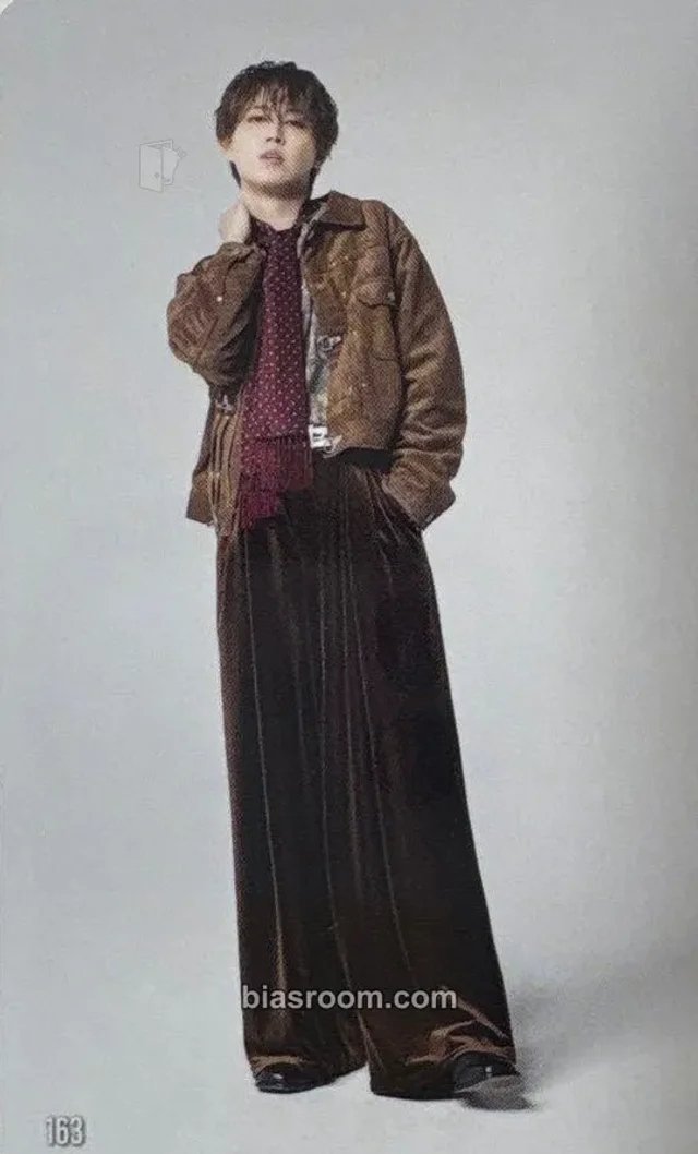 Photocard K-pop di Ruki Shiroiwa JO1 SHIBUYA109 × JO1 AUTUMN CAMPAIGN