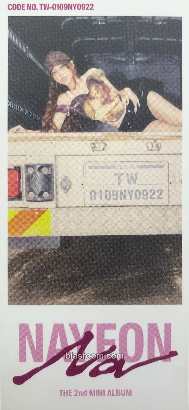 Nayeon TWICE Na K-pop photocard
