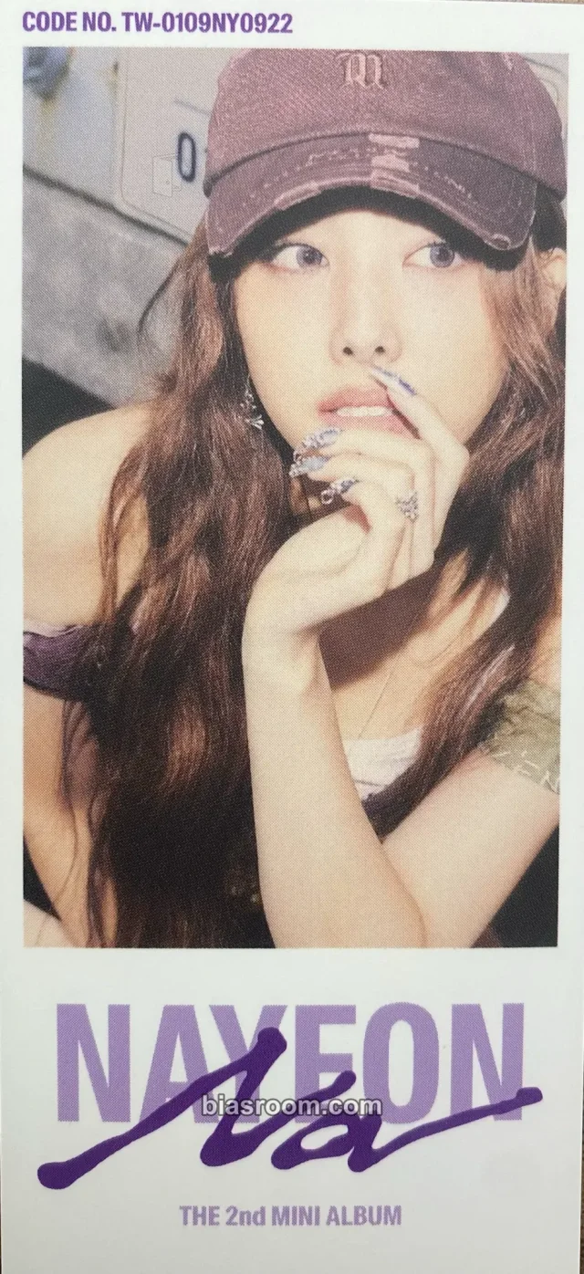 Nayeon TWICE Na K-pop photocard
