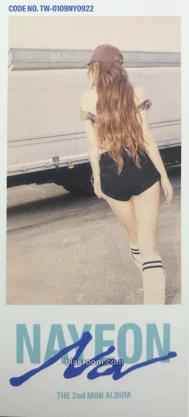 Nayeon TWICE Na K-pop photocard