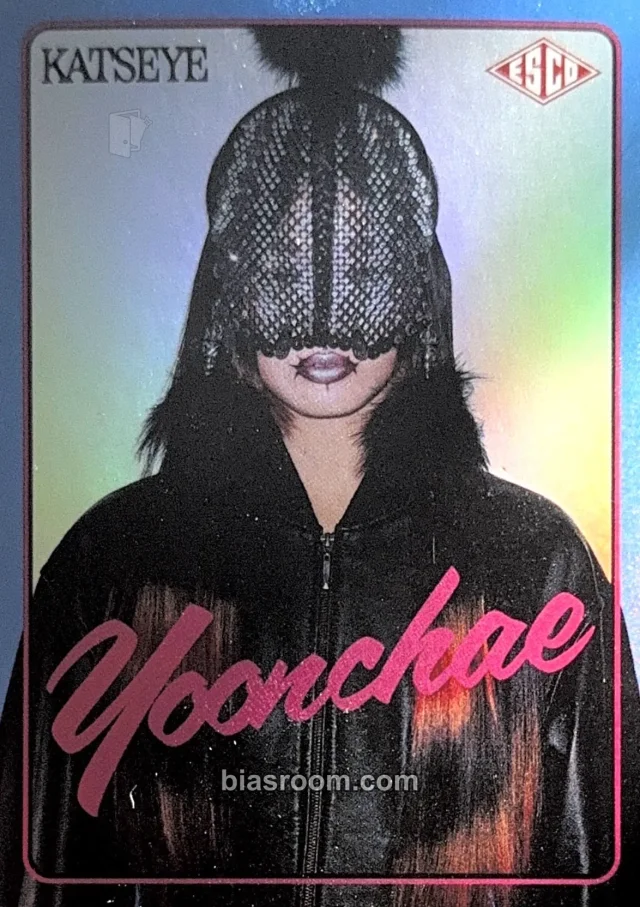 Yoonchae KATSEYE ESCO “WILD” Trading Cards K-pop photocard