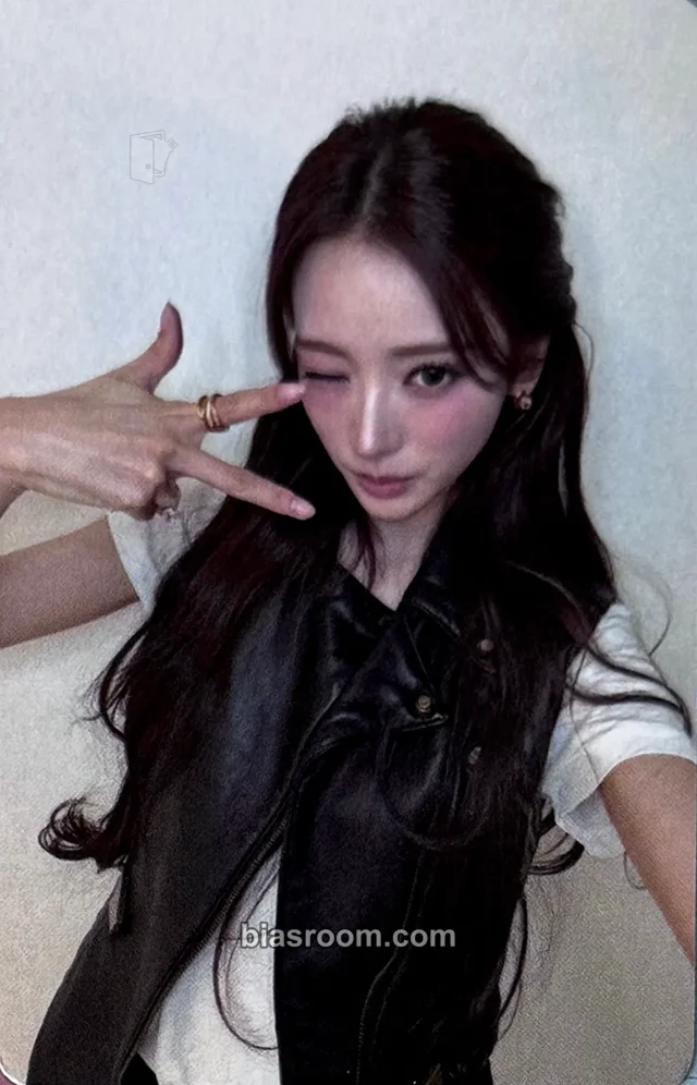 Photocard K-pop Anna MEOVV GO HARD