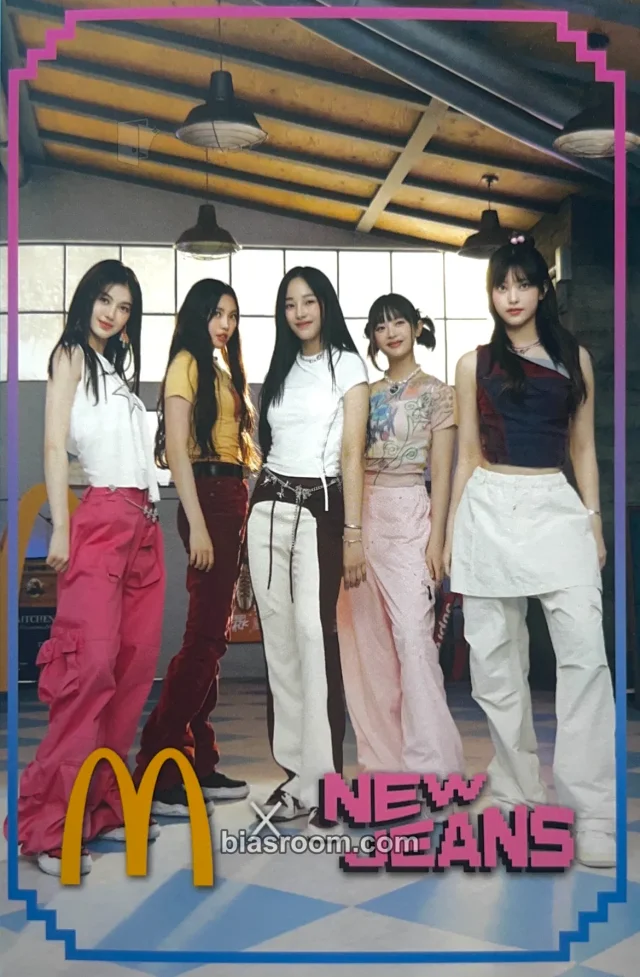 NewJeans McDonald’s K-pop 포토카드