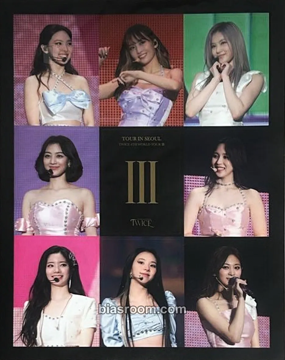 4th World Tour 'Ⅲ' in Seoul DVD/Blu-Ray Photocard - TWICE | Bias Room