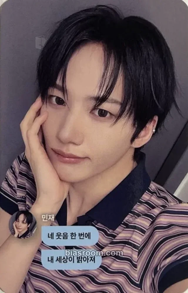 Minjae xikers ROUTE ZERO: The ORA K-pop photocard