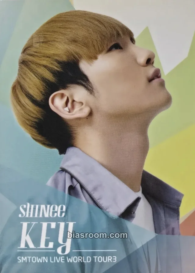 Key SHINee SMTOWN LIVE World Tour III K-pop photocard