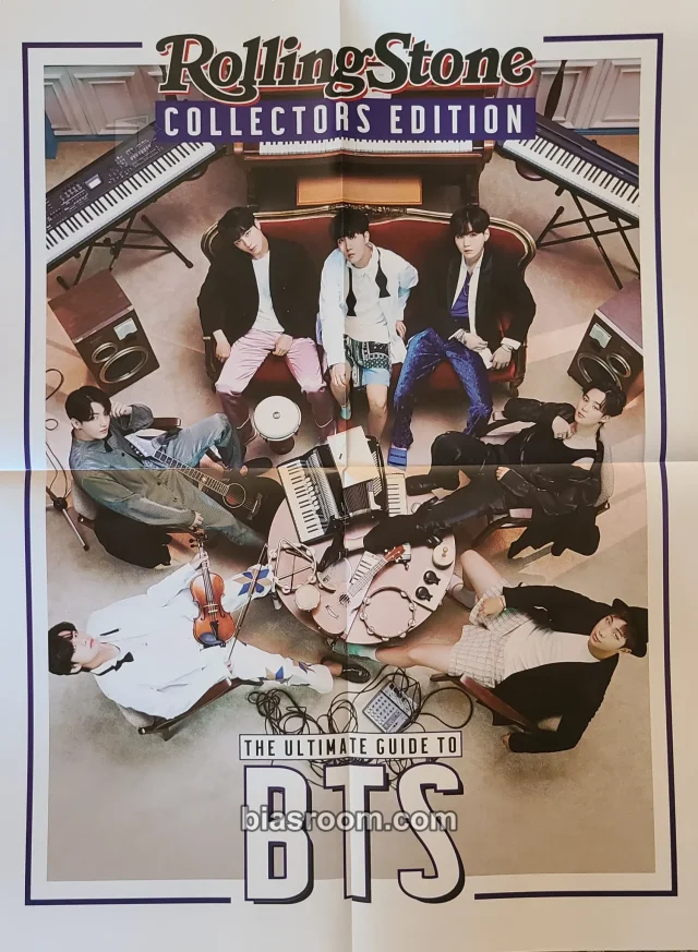 BTS Rolling Stone 2020 K-pop photocard
