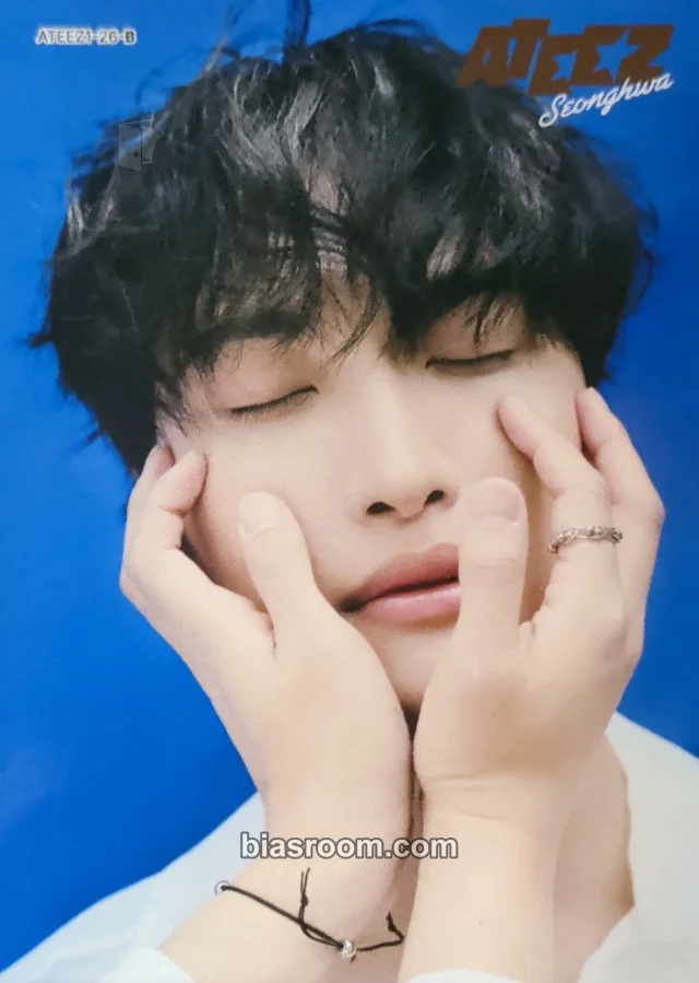 Photocard K-pop di Seonghwa ATEEZ MIIMCA × ATEEZ