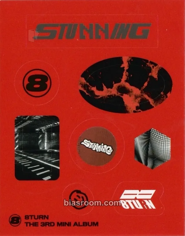 8TURN Stunning K-pop photocard