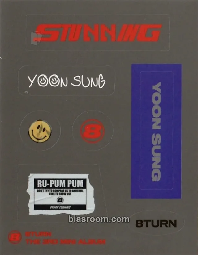 Yoonsung 8TURN Stunning K-pop photocard