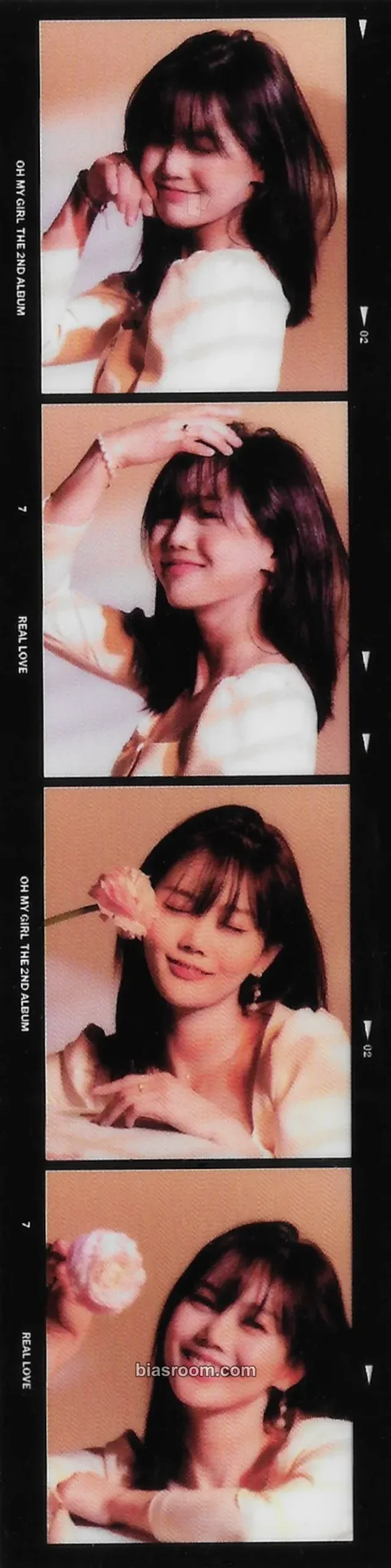 Hyojung OH MY GIRL Real Love K-pop photocard