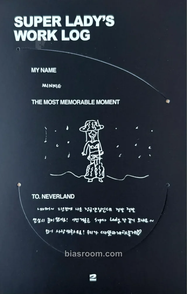 Minnie i-dle 2 K-pop photocard