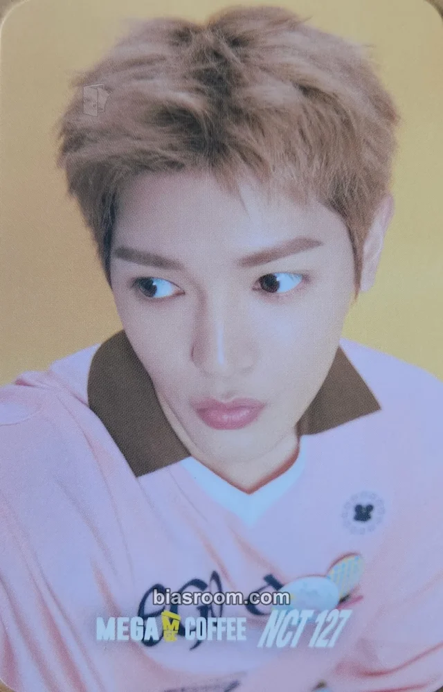 Taeyong NCT 127 MegaCoffee x NCT 127 K-pop photocard