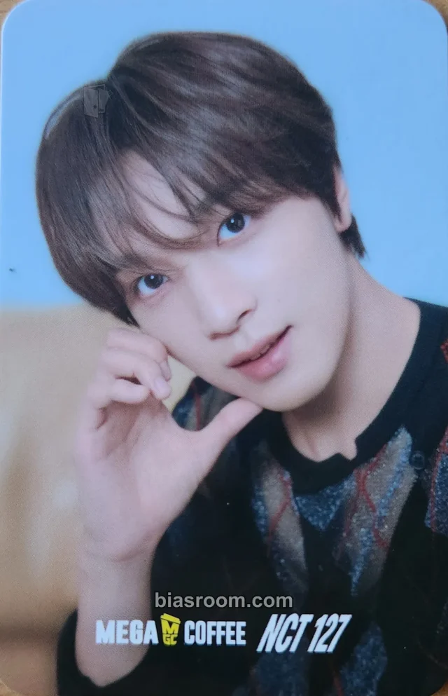 Haechan NCT 127 MegaCoffee x NCT 127 K-pop photocard