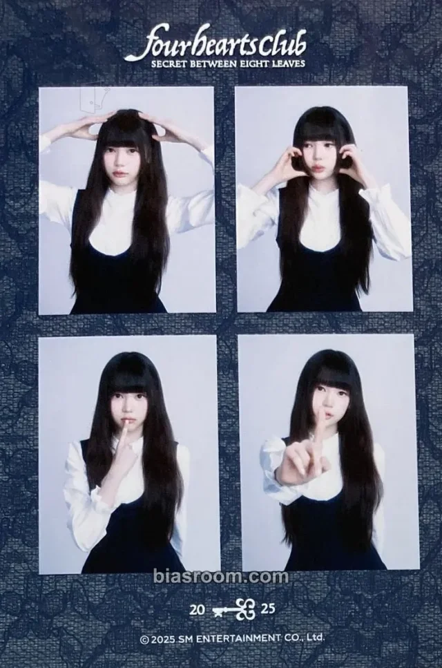 Ye-on Hearts2Hearts Four Hearts Club K-pop Photocard