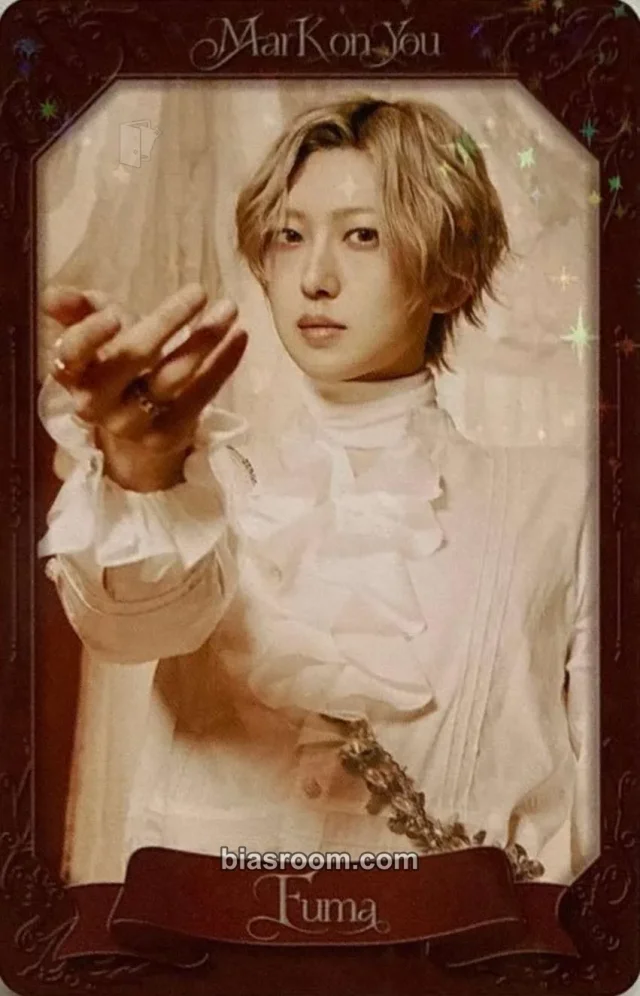 Fuma &TEAM Mark on You Concert Tour K-pop photocard