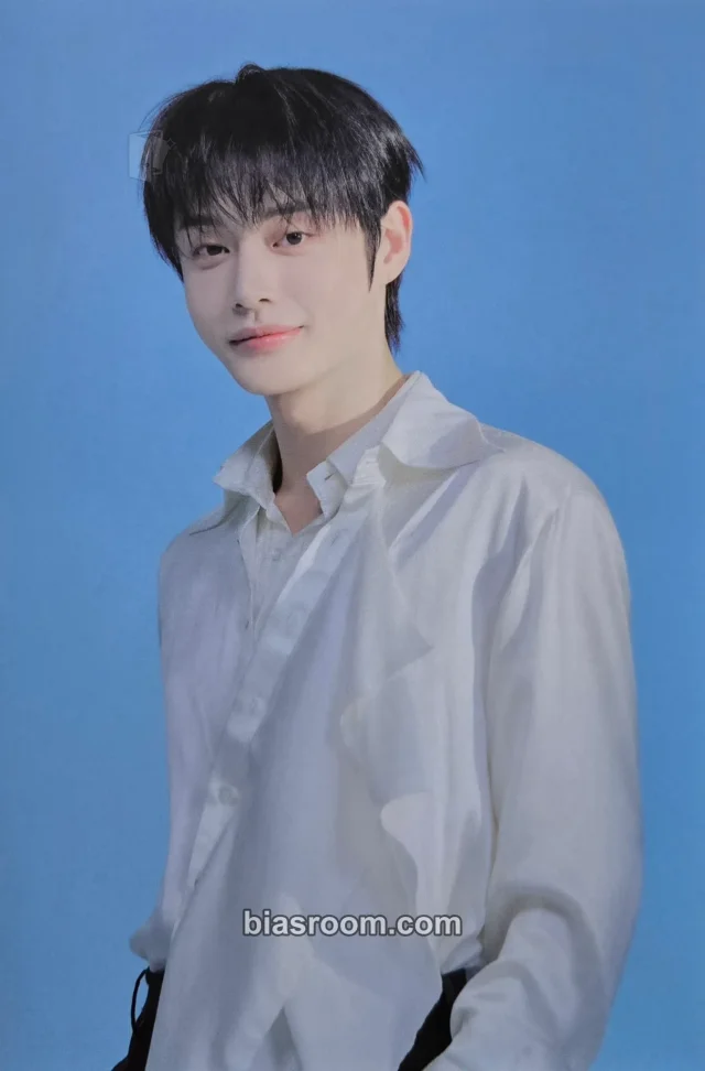 Photocard K-pop de Jiwoong ZEROBASEONE 4th Global Official Fanclub