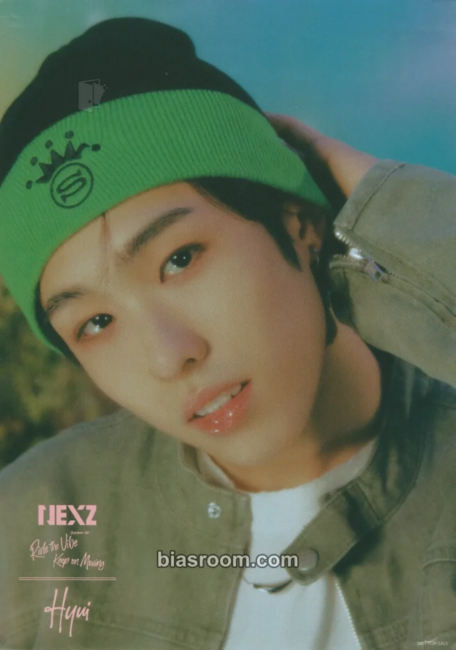 Hyui NEXZ Ride the Vibe (Japanese ver.) / Keep on Moving K-pop photocard