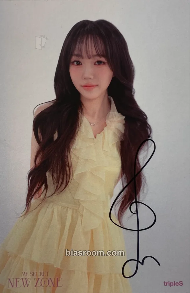 Shion tripleS 1st Asia Tour: My Secret New Zone K-pop photocard