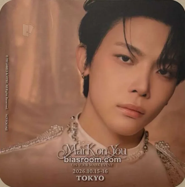 Nicholas &TEAM Mark on You Concert Tour K-pop Photocard