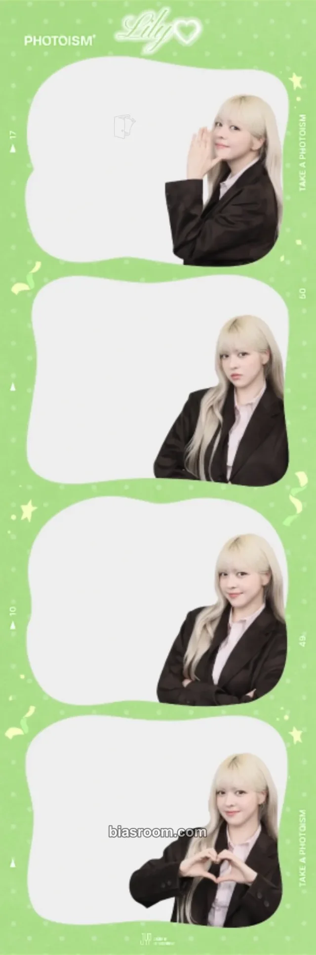Lily NMIXX photoism X NMIXX K-pop photocard