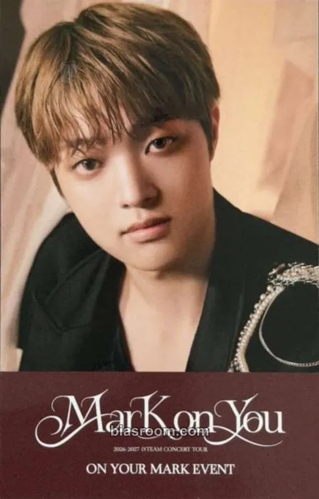 EJ &TEAM Mark on You Concert Tour K-pop Photocard
