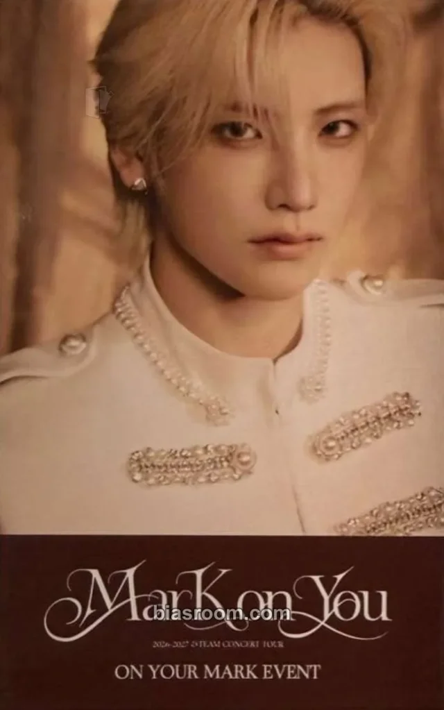 Yuma &TEAM Mark on You Concert Tour K-pop Photocard