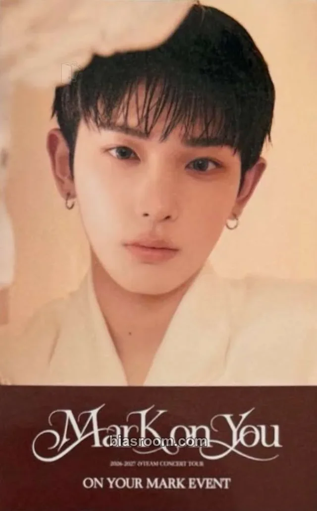 Harua &TEAM Mark on You Concert Tour K-pop Photocard