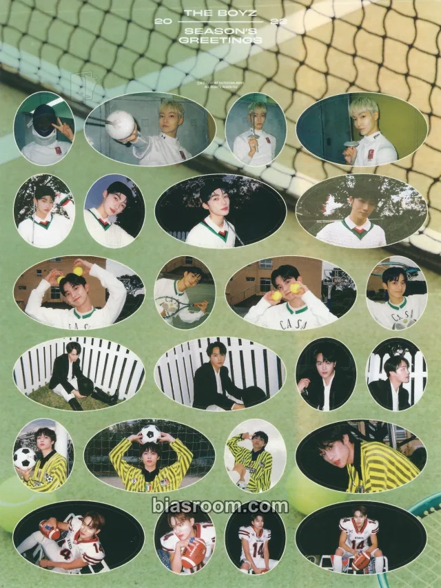 THE BOYZ 2022 SEASON'S GREETINGS [ATHLETE CLUB] K-pop photocard