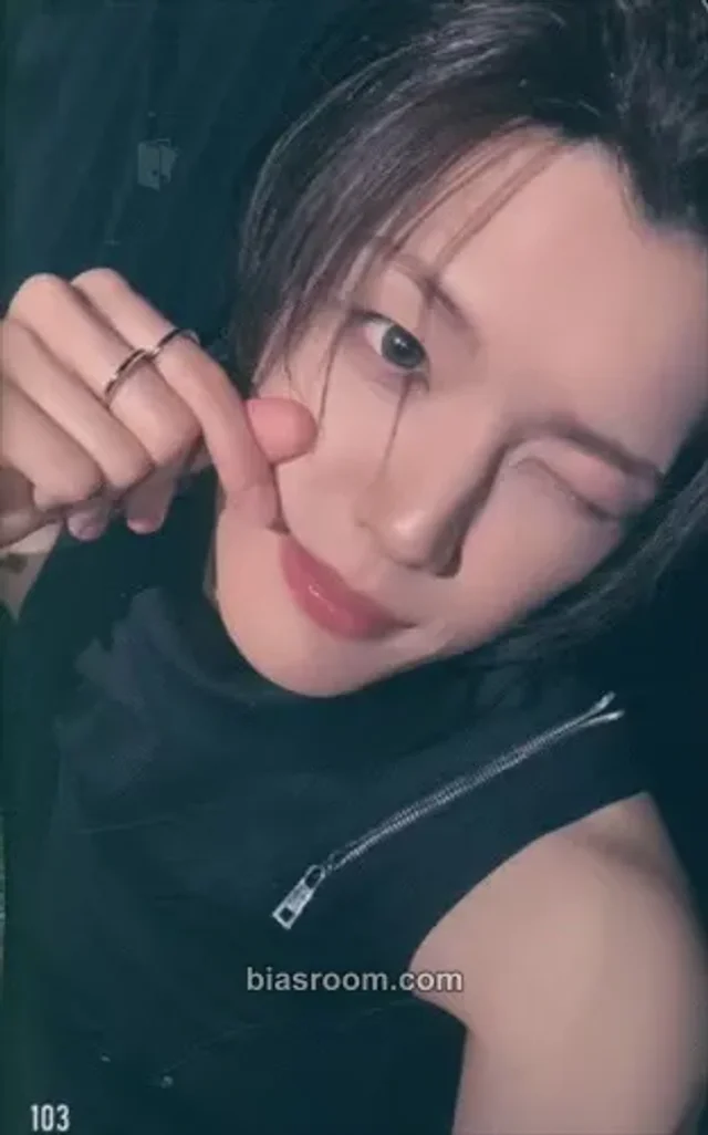 Hiromu INI [XQUARE] white BG TO BE MERGED K-pop photocard