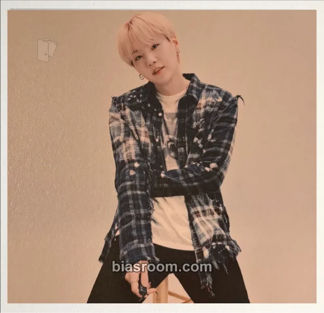 SUGA BTS BTS Photo-Folio (Me, Myself, And) K-pop Photocard