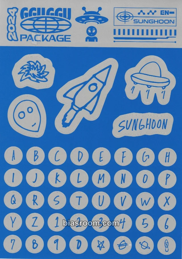 Sunghoon ENHYPEN 2024 GGU GGU Package K-pop photocard