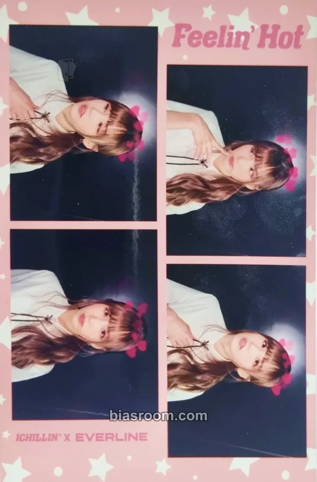 Jiyoon ICHILLIN’ Feelin' Hot K-pop photocard