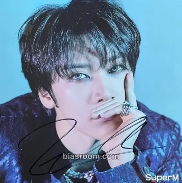 Ten SuperM Super One K-pop photocard