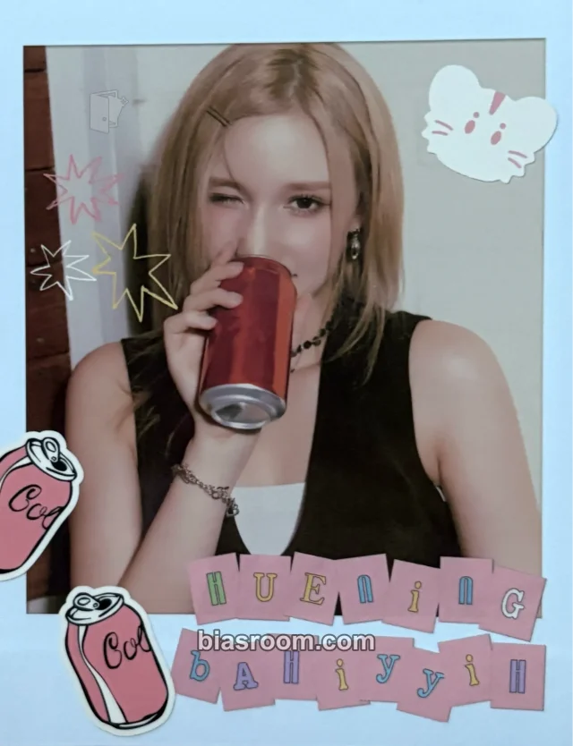Huening Bahiyyih Kep1er 2025 Season's Greetings: YOU MADE OUR DAY K-pop Photocard
