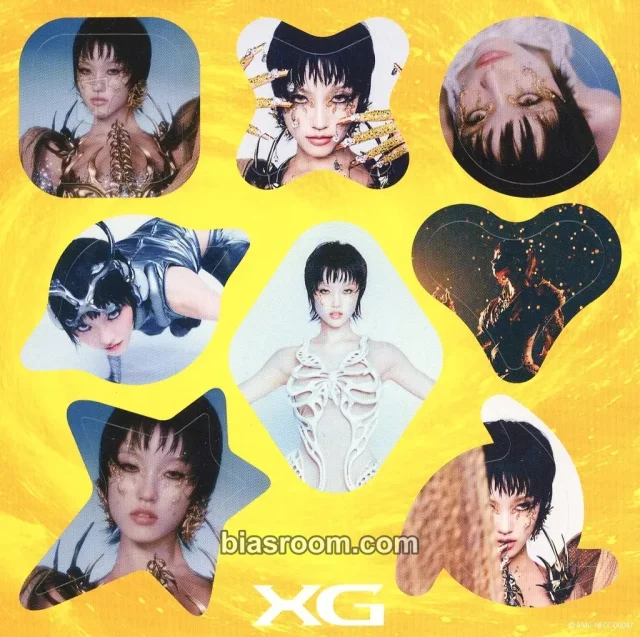 Photocard K-pop CHISA  XG THE CORE - 核