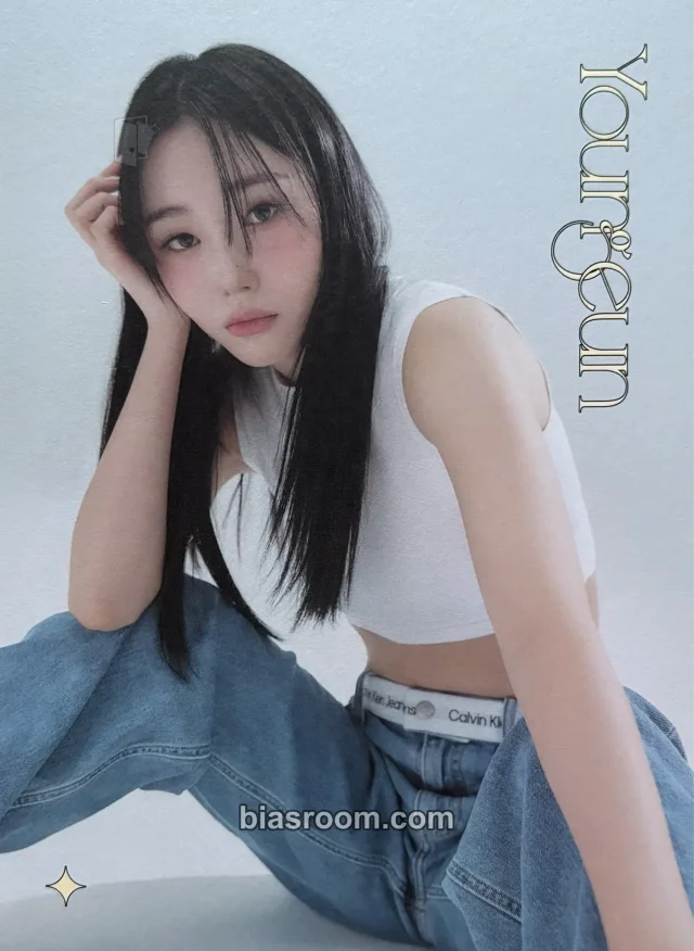 Photocard K-pop Youngeun Kep1er Magic Hour