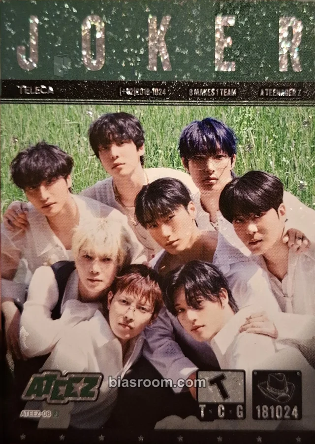 ATEEZ MIIMCA × ATEEZ K-pop photocard