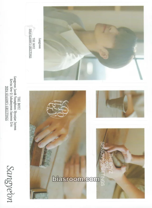Sangyeon THE BOYZ 2024 SEASON'S GREETINGS [POTTERY] K-pop Photocard