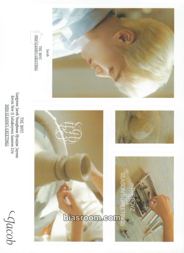 Jacob THE BOYZ 2024 SEASON'S GREETINGS [POTTERY] K-pop photocard