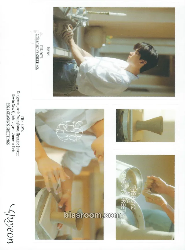 Juyeon THE BOYZ 2024 SEASON'S GREETINGS [POTTERY] K-pop photocard