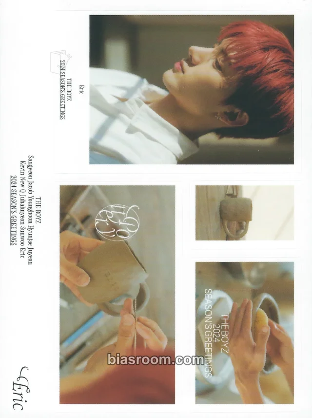 Eric THE BOYZ 2024 SEASON'S GREETINGS [POTTERY] K-pop photocard