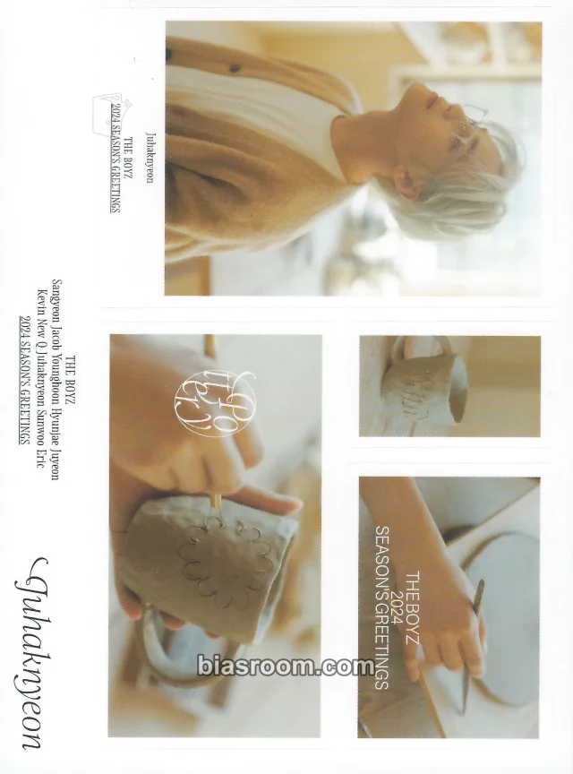 Haknyeon THE BOYZ 2024 SEASON'S GREETINGS [POTTERY] K-pop photocard