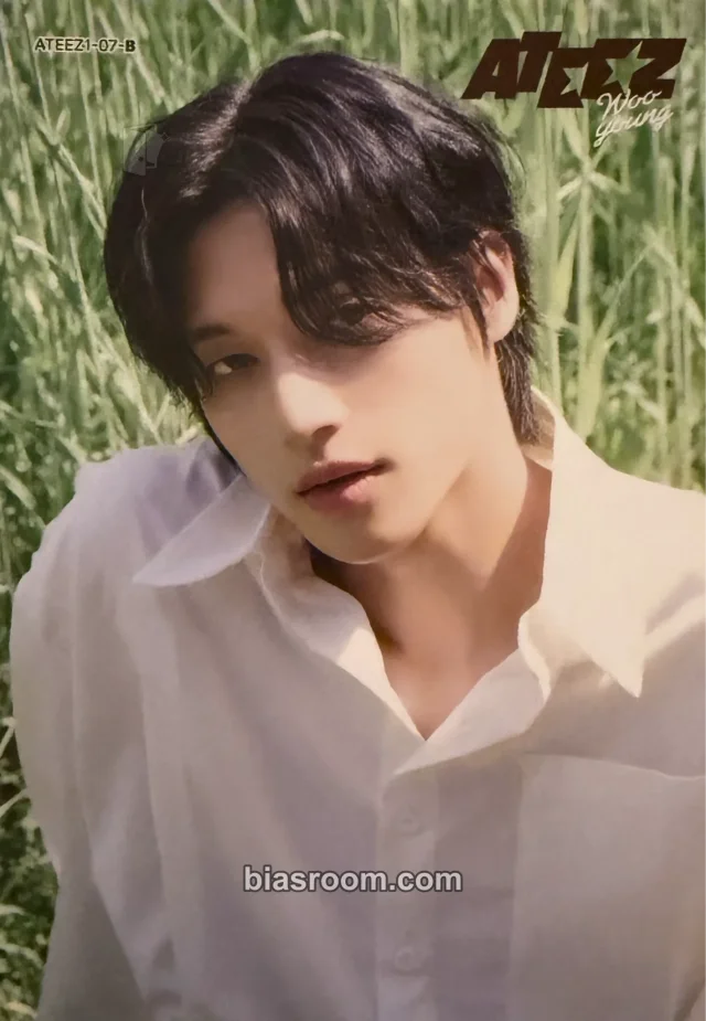 Wooyoung ATEEZ MIIMCA × ATEEZ K-pop Photocard