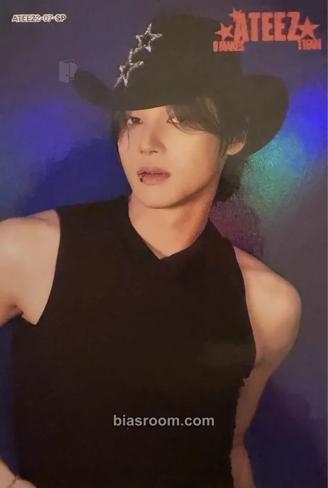 Wooyoung ATEEZ MIIMCA × ATEEZ K-pop photocard