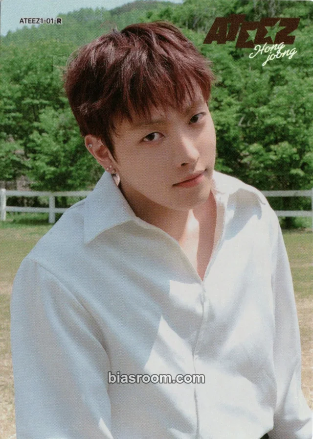 Hongjoong ATEEZ MIIMCA × ATEEZ K-pop photocard