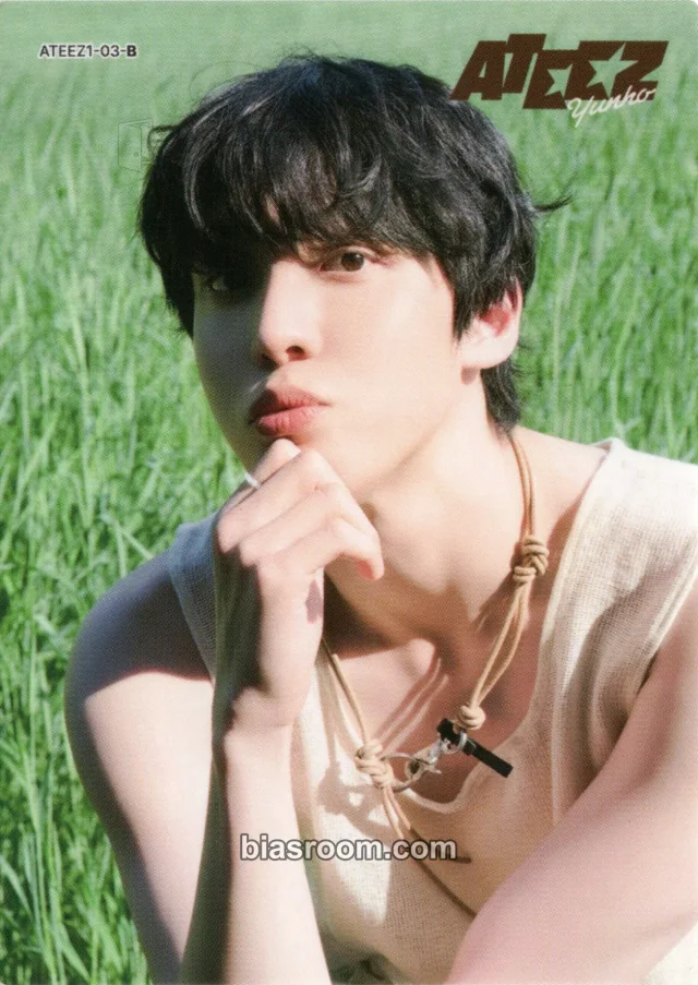Yunho ATEEZ MIIMCA × ATEEZ K-pop photocard